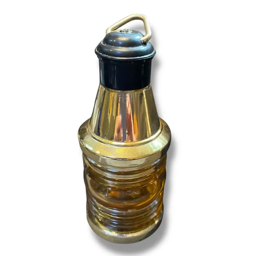 Old Spice Lantern Decanter After Shave Lotion 6 oz Ship Bottle Made in USA VTG